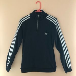 Adidas half zip sweatshirt